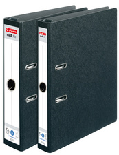 herlitz hangordner maX.file, zwart, 50 mm