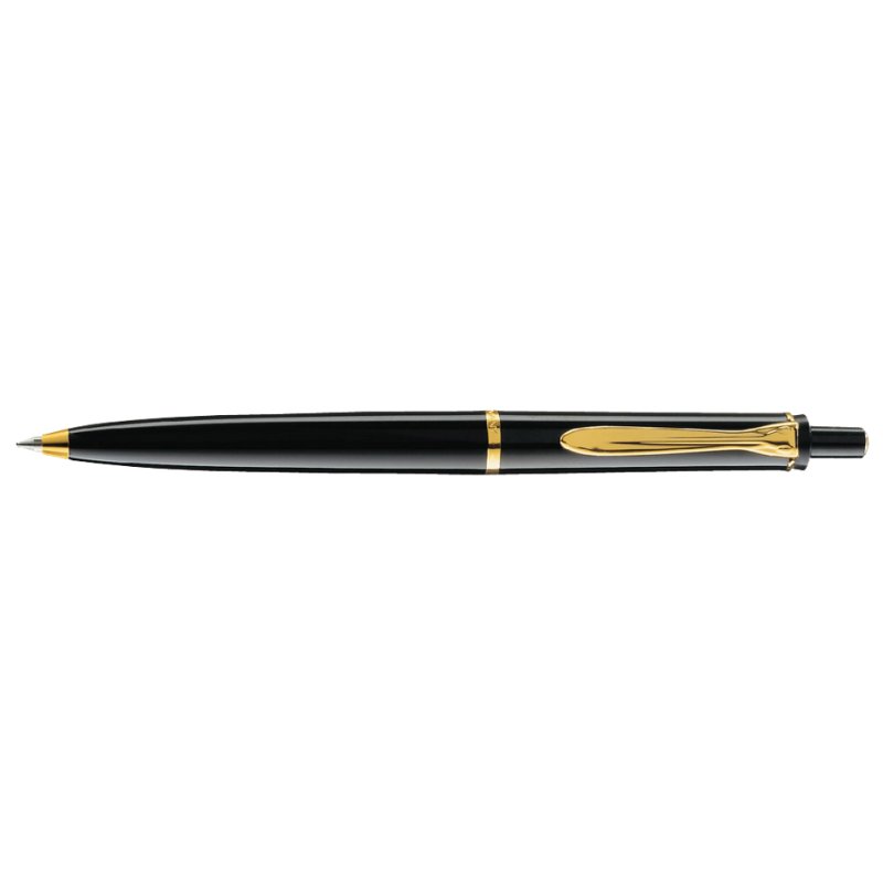 Pelikan stylo K 200, marbre vert, recharge possible, encre noire