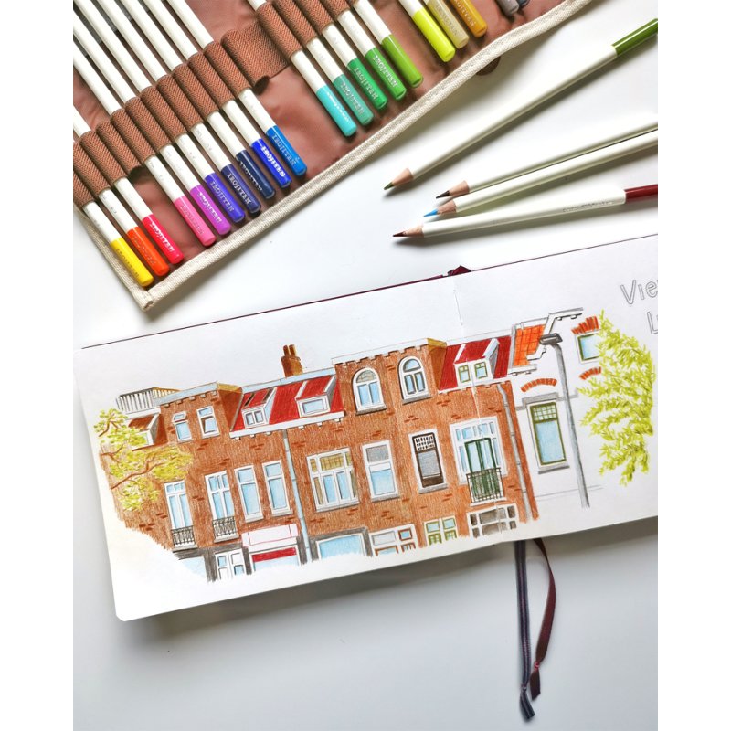 TOMBOW kleurpotloden IROJITEN Rainforest, 30 stuks, 2,0 mm