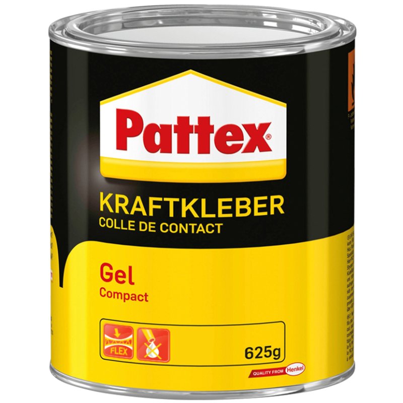 Pattex Compact Gel sterke lijm, oplosmiddelhoudend, 125 g