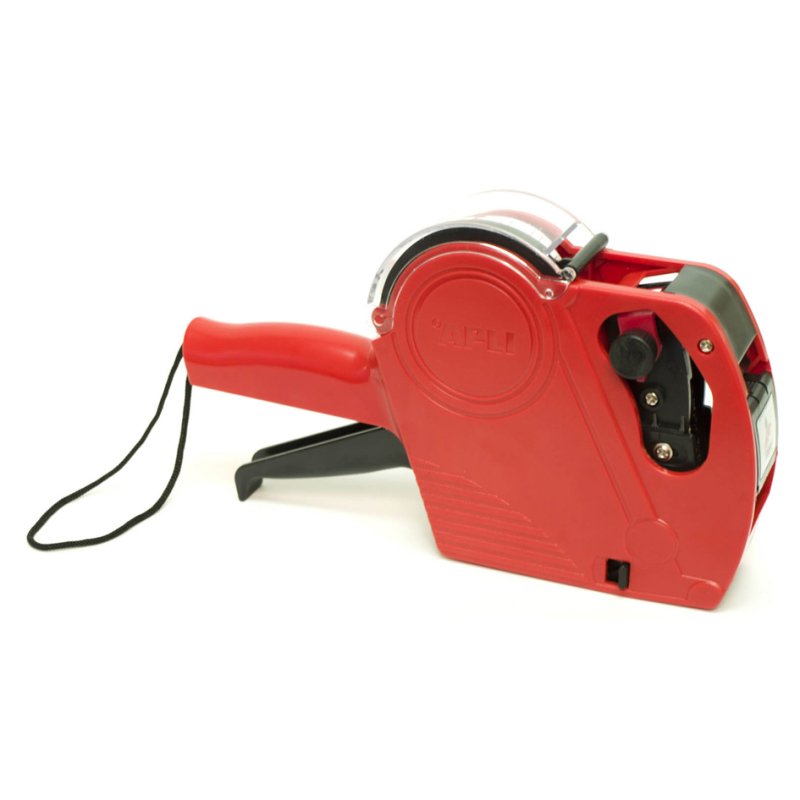 APLI étiqueteuse de prix, une ligne, rouge, 8 chiffres