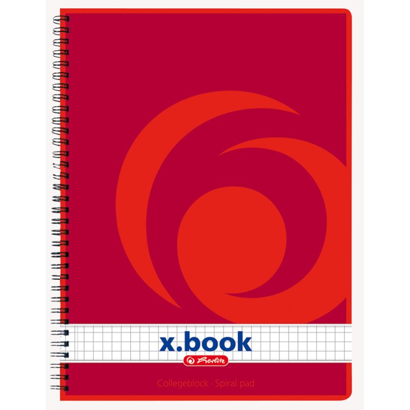 herlitz cahier A5, ligné, 80 feuilles