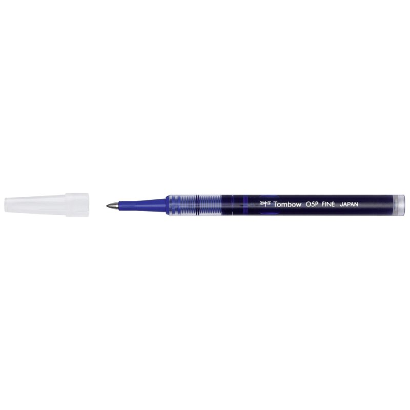 TOMBOW rollerbalvulling 0,7 mm, blauw, pigmenttinkt
