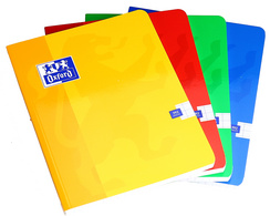 Oxford bloc-notes lignage Seyes, 170×220 mm, 96 feuilles, 90 g/m²