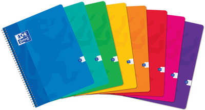 Oxford spiraalblok A4, geruit, 180 pagina's, 90 g/m²