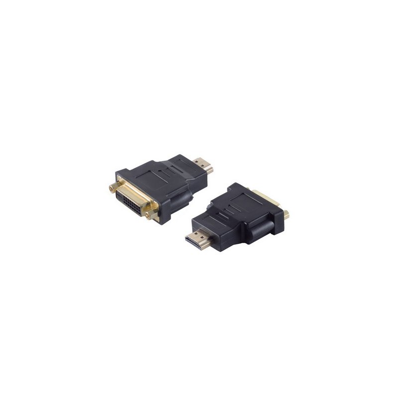 shiverpeaks HDMI naar DVI-D adapter, vergulde contacten, 24+1 pins