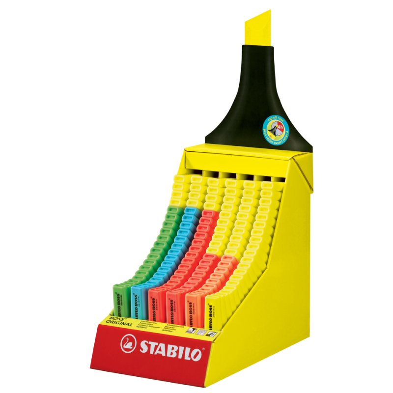 STABILO surligneur BOSS ORIGINAL, présentoir cartonné, 120 pièces