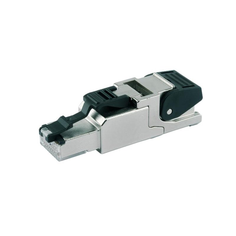 TELEGÄRTNER Connexion RJ45 Cat.6A, plate, T568B