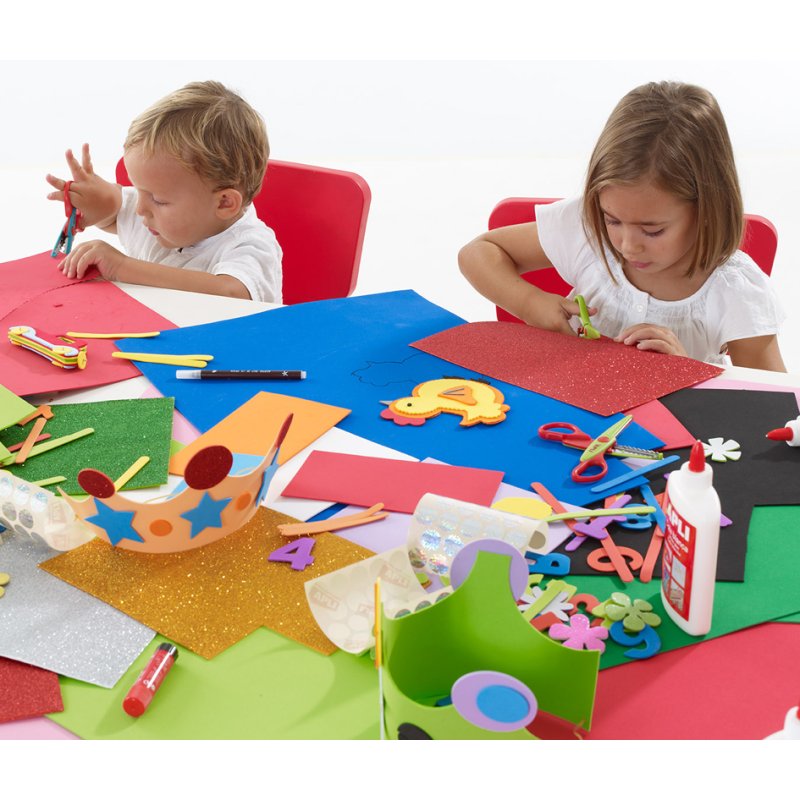 APLI Kids vilt EVA-schuim, 21×30 cm, 2 mm dik, 10 vellen