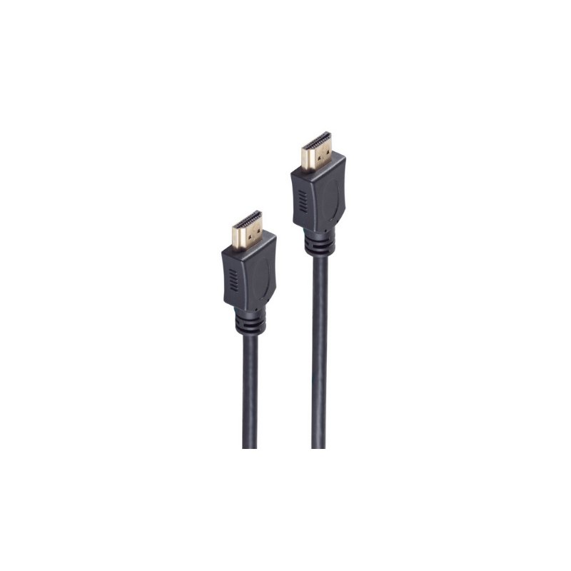 shiverpeaks Câble HDMI, connecteur A vers A, 5 mètres, noir