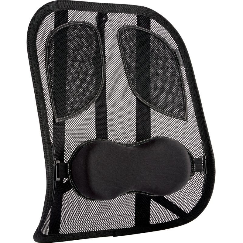 Fellowes Professional Series back support, mesh fabric, black, 44×20×52 cm