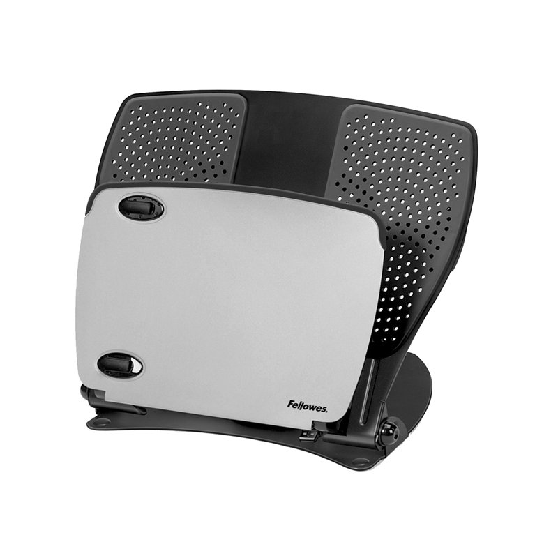 Fellowes laptopstandaard Workstation Professional Series, zwart, 9 hoogtes instelbaar, 4x USB 2.0, tot 17 inch