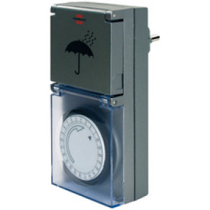 Brennenstuhl dagklokschakelaar MZ 44, IP 44, antraciet