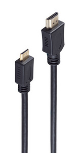 shiverpeaks BASIC-S HDMI kabel A naar C, 1 meter, Full-HD 4K