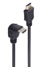 shiverpeaks HDMI kabel, gehoekte connector, 1 m, vergulde contacten