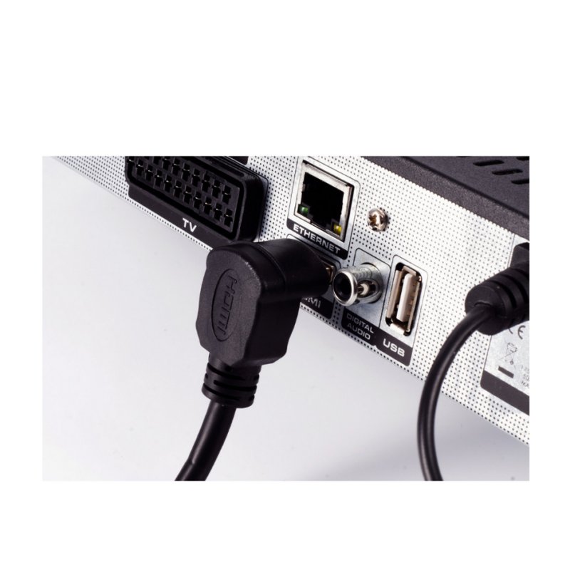 shiverpeaks BASIC-S câble HDMI, connecteur A coudé, 2,0 m, contacts dorés