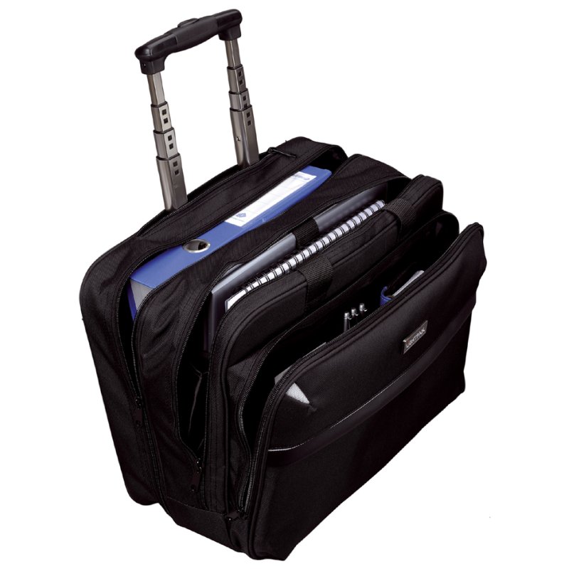 LiGHTPAK sacoche pour ordinateur portable professionnel XRAY, système trolley, noir, nylon