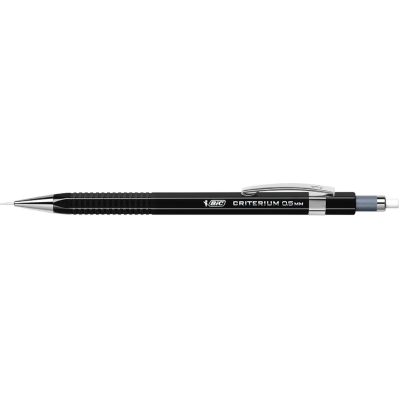 Bic drukpotlood Criterium, 0,5 mm, HB, zwart