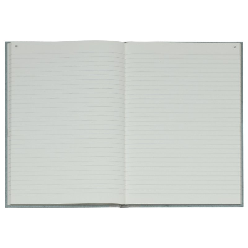 KÖNIG & EBHARDT carnet de notes professionnel A4, gris, couverture rigide