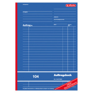 herlitz bestelboek Bestelling 104, A4, 80 vel, zelfkopiërend