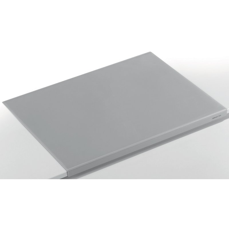 DURABLE Sous-main avec protection de bord, 650 × 500 mm, gris