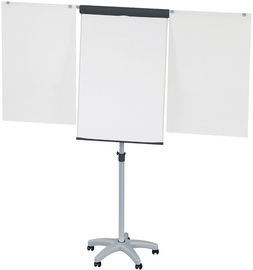 MAUL flipchart mobil standard plus, magnetisch, hoogte verstelbaar, 5 wielen