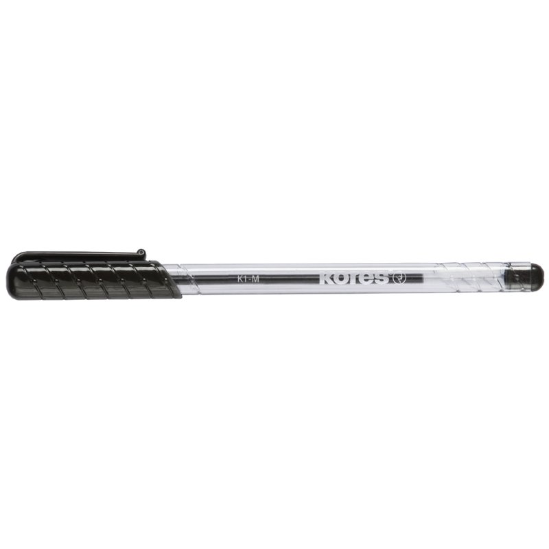 Kores K-PEN K1 stylo bille jetable, bleu, épaisseur de trait F