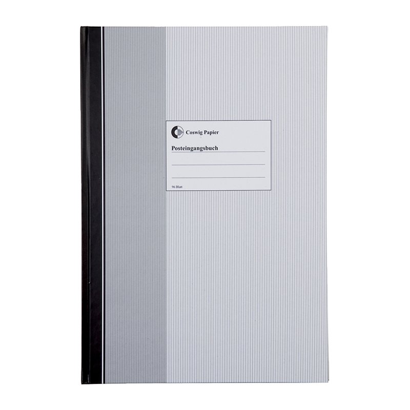 KÖNIG & EBHARDT incoming post book Coswig, white, A4, 96 leaves