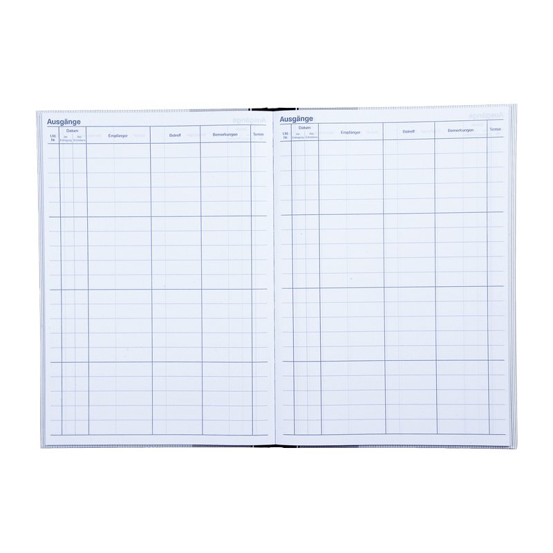 KÖNIG & EBHARDT outgoing post book Coswig, white, A4, 96 sheets