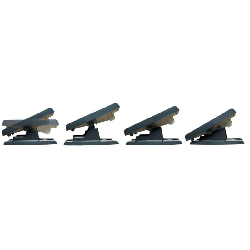 UNiLUX repose-pieds NYMPHEA, ergonomique, hauteur réglable, anthracite