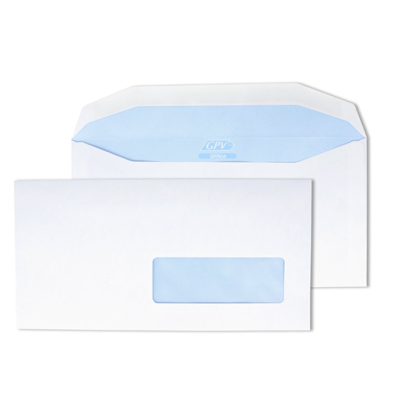 GPV enveloppes ENVEL'MATIC OFFICE, 229×324 mm, blanc, 250 pièces
