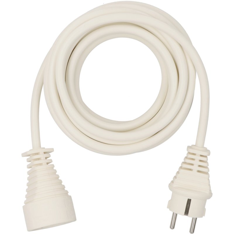 brennenstuhl Câble d'extension, blanc, 5 m, 3500 W