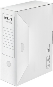 LEITZ archiefbox Infinity, wit, A4+, 100 mm breed