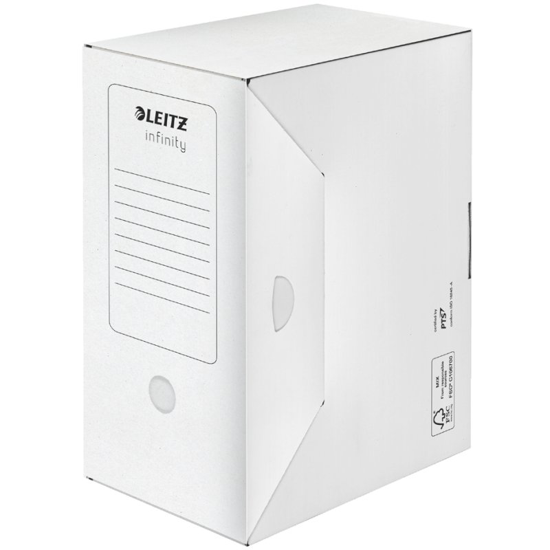 Leitz boîte d'archives Infinity, blanc, A4+, 10 pièces