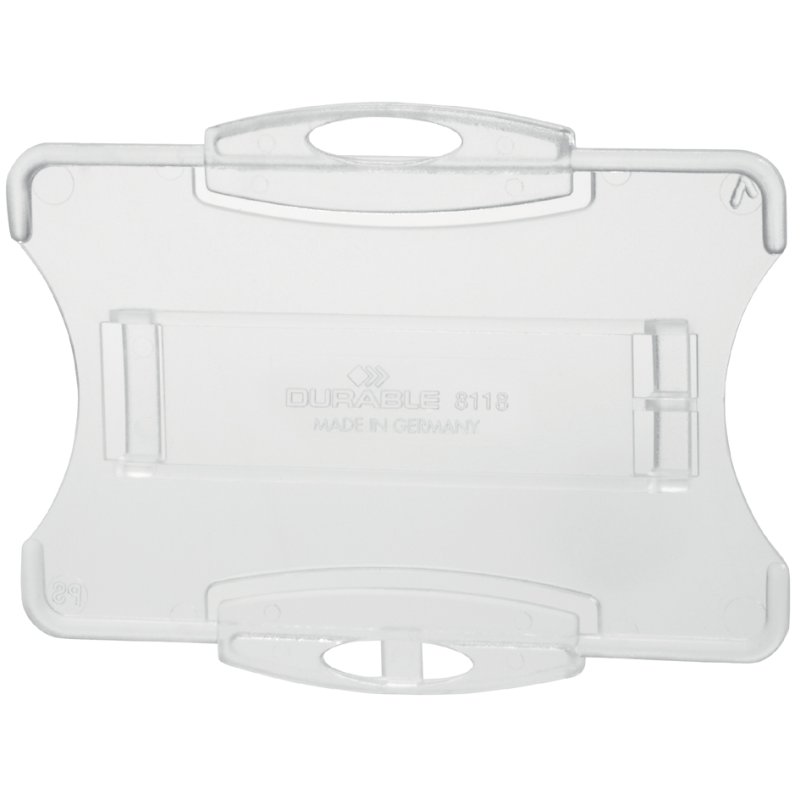 DURABLE porte-badges, transparent, 54 × 90 mm, 10 pièces