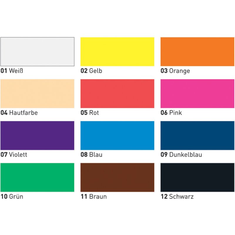 KREUL peinture à doigts Mollig, violet, 150 ml
