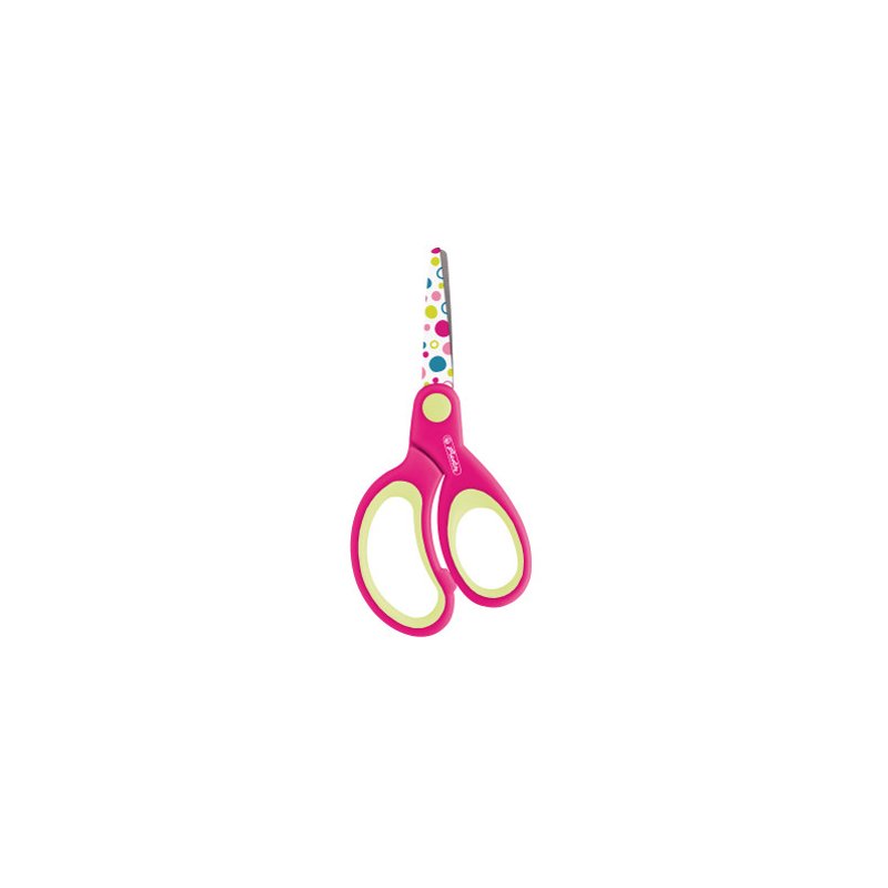 herlitz ciseaux de designer, gaucher, ergonomique, 132 mm