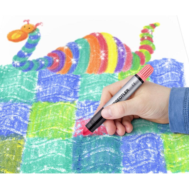 STAEDTLER Gel crayons Gli.6, metallic colours, 6 pieces