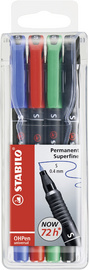 STABILO permanente markers universal, 0,7 mm, 8 stuks in etui