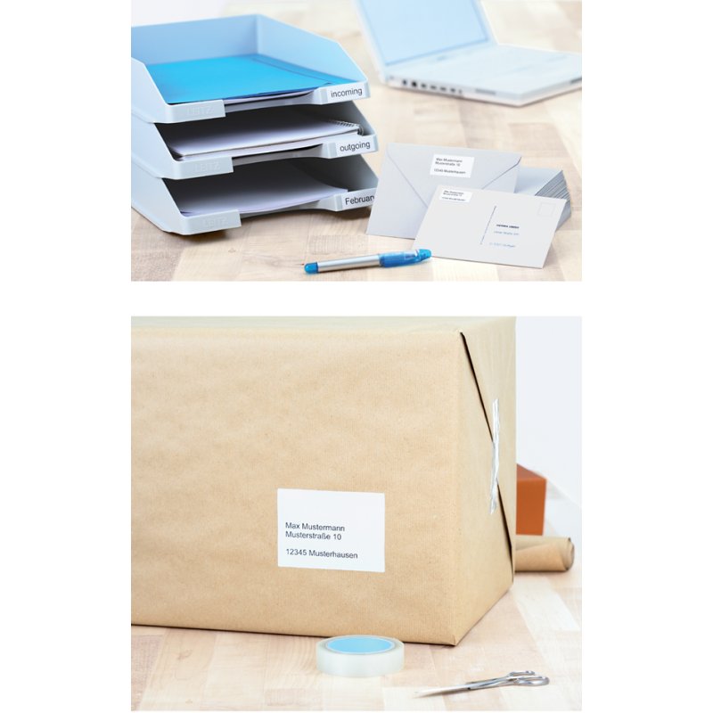 HERMA étiquettes universelles premium, 105×148 mm, blanc, 40 pièces
