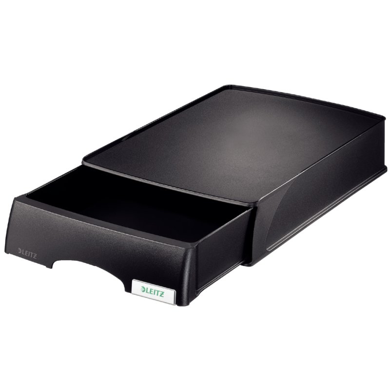 LEITZ classeur documents Plus A4, noir, empilable