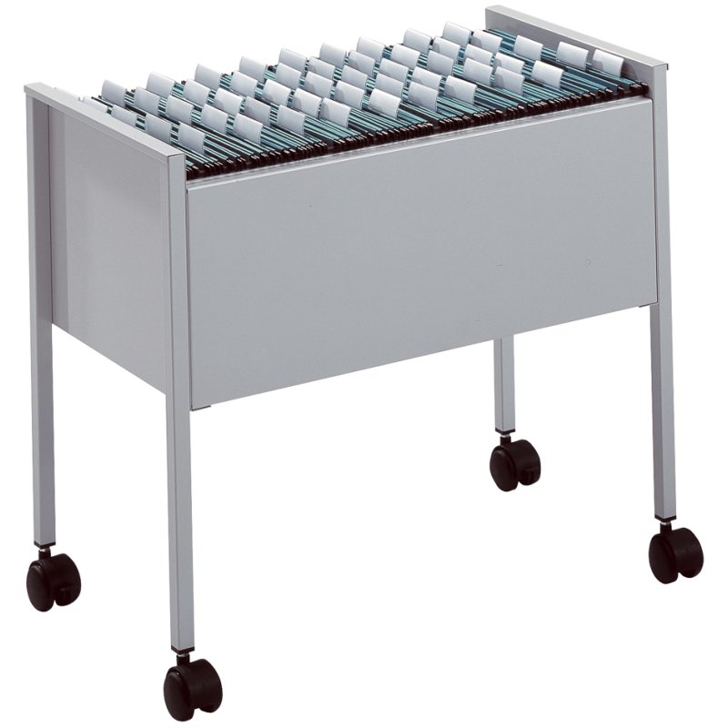 DURABLE chariot pour dossiers suspendus Economy 80, noir, pour environ 80 dossiers suspendus A4