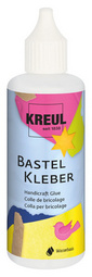 KREUL lijm voor knutselwerk, waterbasis, transparant opdroogd, 80 ml
