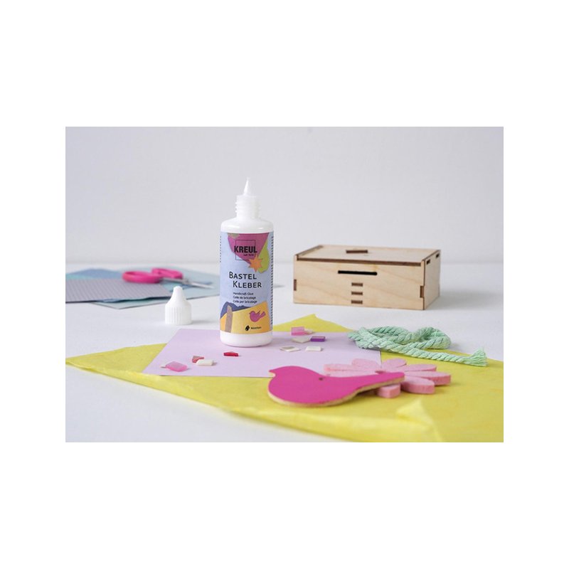 KREUL colle de loisir créatif, flacon plastique, 80 ml, 24 pièces