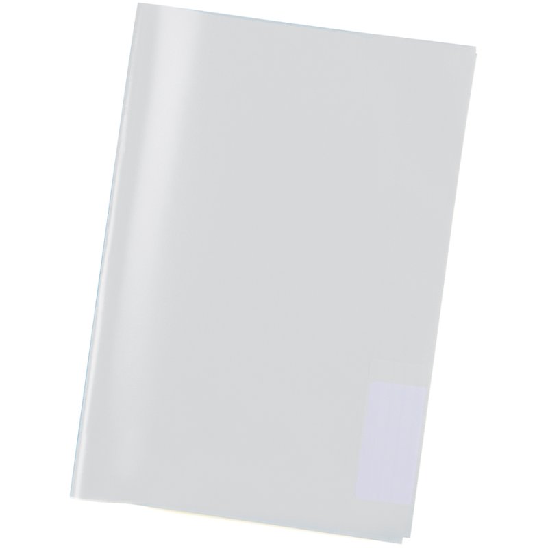 HERMA protège-cahier pour spirales et attache-rapide, transparent, matière PP