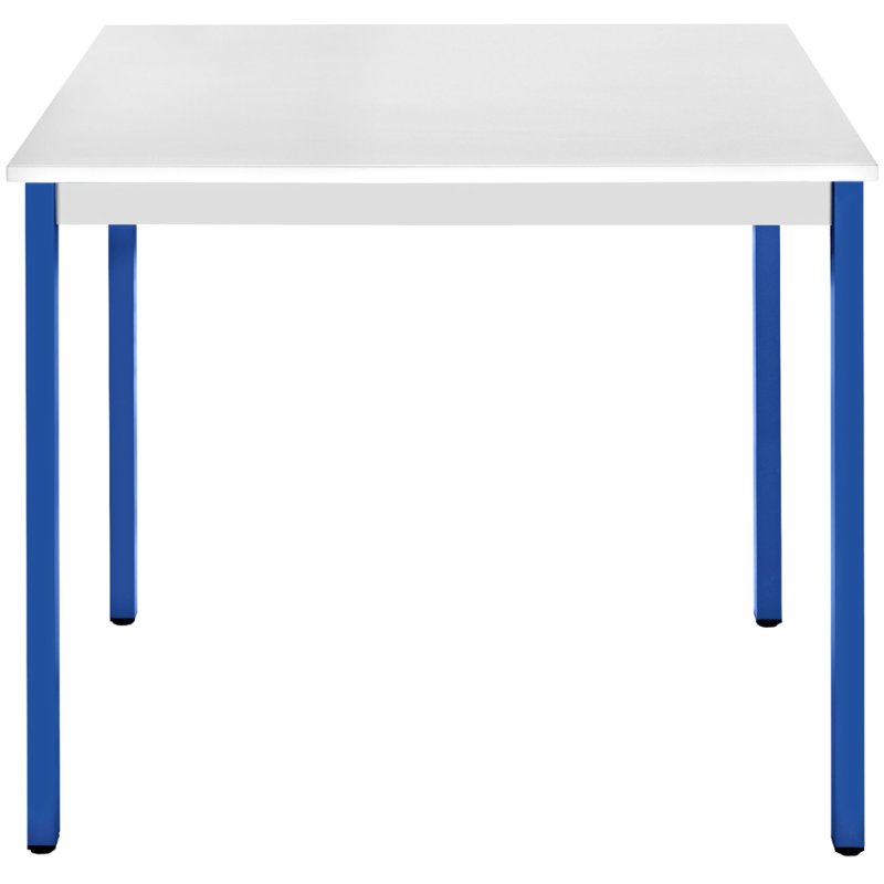 SODEMATUB bijzettafel 120DRGBL, halfrond, lichtgrijs/blauw, 1200 mm