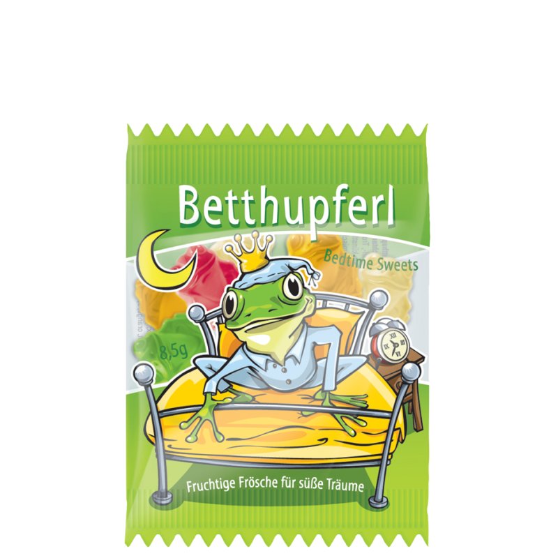 HELLMA fruit gum Betthupferl, mini bags, 100 pieces of 8.5 g