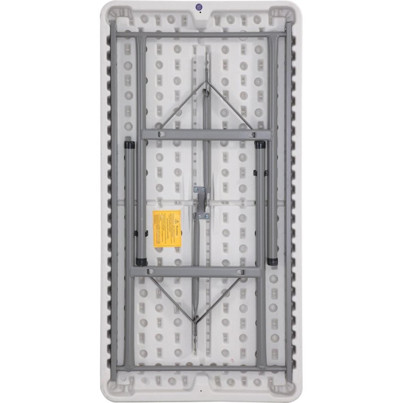 SODEMATUB table pliante YCZ-122, gris clair, 122×61×74 cm, polyéthylène