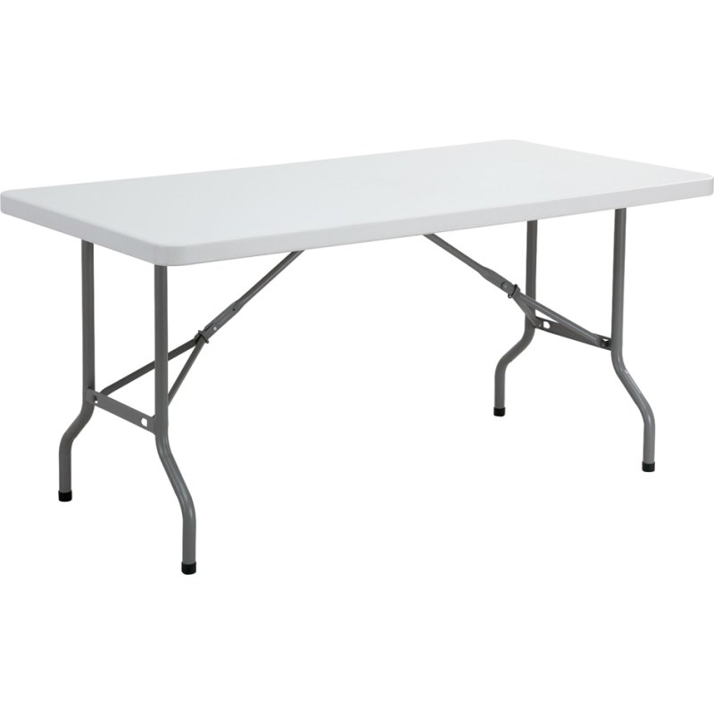 SODEMATUB klapbare tafel YCZ-152, lichtgrijs, 152×76 cm