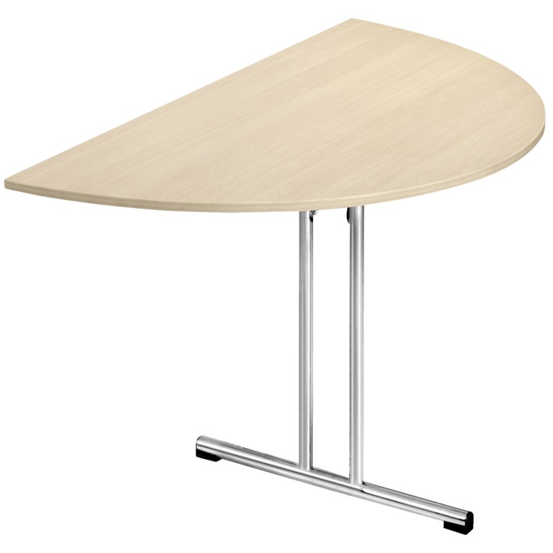 SODEMATUB table pliante Chromeline1, érable, rectangulaire, 140×70×74 cm